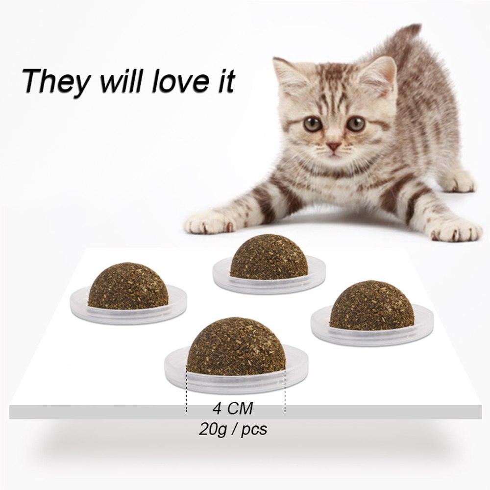 Minty Fun Catnip Ball Toy Set - Interactive Pet Supplies For Playful