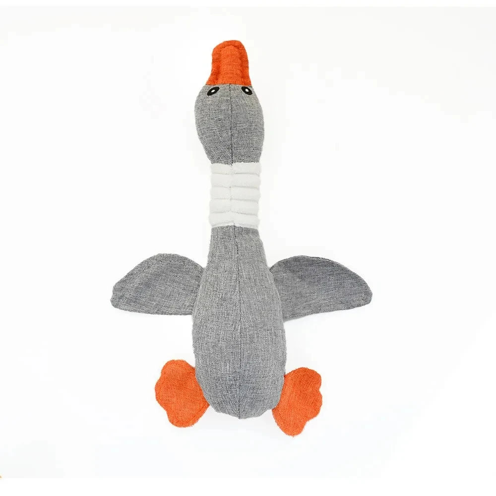 Pet Toys Geese Sound Bite Resistant Teeth Grinding Teeth Cleaning Dog Cat Pet Supplies