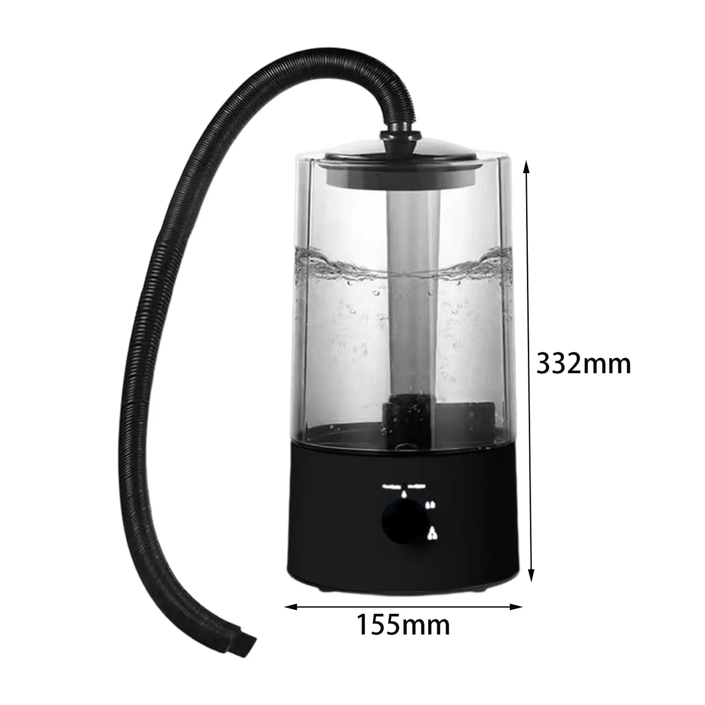 4L Reptile Humidifier Terrarium Fogger EU Power Adapter Top Fill Design Knob Control for Reptiles Amphibians Pet Supplies