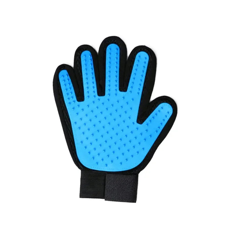 Pet Hair Remove Gloves Rubber Cat Grooming Hair Deshedding Brush Dog Comb for Bath Remover Clean Massage Pet Gloves