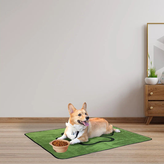 Washable Pee Pad for Dogs Playpen Mat Pee Mat for Crate Pet Supplies Potty Pet